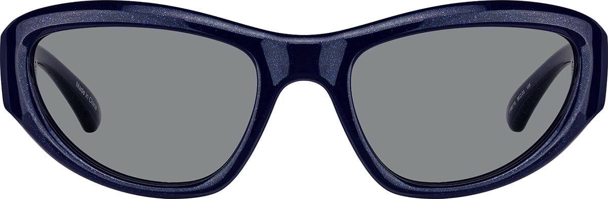 Front view of Aviator Sunglasses 1168116 in Blue