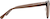 Side view of Round Sunglasses 116815 in Brown thumbnail