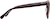 Side view of Round Sunglasses 116818 in Red thumbnail