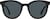 Front view of Round Sunglasses 116821 in Black thumbnail