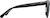 Side view of Round Sunglasses 116821 in Black thumbnail