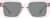 Front view of Rectangle Sunglasses 1168319 in Pink thumbnail
