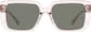 Front view of Rectangle Sunglasses 1168319 in Pink thumbnail