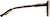 Side view of Rectangle Sunglasses 1168325 in Tortoiseshell thumbnail