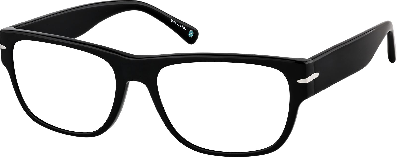 Live Black Friday Deals | Black Rectangle Glasses #116921 | Zenni