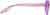 Side view of Cat-Eye Sunglasses 117017 in Purple thumbnail
