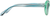 Side view of Cat-Eye Sunglasses 117024 in Green thumbnail