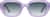 Front view of Rectangle Sunglasses 117117 in Purple thumbnail
