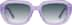 Rectangle Sunglasses 117117 in Purple