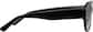 Side view of Square Sunglasses 117121 in Black thumbnail