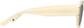 Side view of Square Sunglasses 117133 in Cream thumbnail