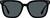 Front view of Square Sunglasses 117221 in Black thumbnail