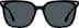 Square Sunglasses 117221 in Black
