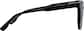 Side view of Square Sunglasses 117221 in Black thumbnail