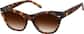 Angle view of Cat-Eye Sunglasses 117425 in Tortoiseshell thumbnail