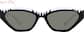 Front view of Claire Bear Glasses 117521 in Black thumbnail
