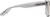 Side view of Stone Cold Stunner Glasses 117612 in Gray thumbnail