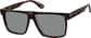 Angle view of Stone Cold Stunner Glasses 117625 in Tortoiseshell thumbnail