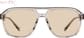 Front view of Crowd Noise Glasses 117715 in Brown thumbnail