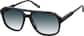 Angle view of Crowd Noise Glasses 117721 in Black thumbnail