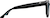 Side view of Square Sunglasses 117921 in Black thumbnail