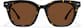 Front view of Square Sunglasses 117925 in Tortoiseshell thumbnail