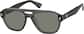 Angle view of Aviator Sunglasses 118012 in Gray thumbnail