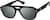 Angle view of Aviator Sunglasses 118021 in Black thumbnail