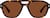 Front view of Aviator Sunglasses 118025 in Tortoiseshell thumbnail