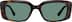 Rectangle Sunglasses 118125 in Tortoiseshell