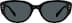 Cat-Eye Sunglasses 118221 in Black