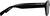 Side view of Cat-Eye Sunglasses 118221 in Black thumbnail