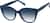 Angle view of Cat-Eye Sunglasses 118416 in Blue thumbnail