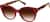 Angle view of Cat-Eye Sunglasses 118418 in Red thumbnail