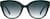 Front view of Cat-Eye Sunglasses 118424 in Green thumbnail