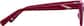 Side view of Cat-Eye Sunglasses 118618 in Red thumbnail