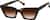 Angle view of Cat-Eye Sunglasses 118625 in Tortoiseshell thumbnail