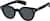 Angle view of Round Sunglasses 118821 in Black thumbnail
