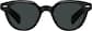 Front view of Round Sunglasses 118821 in Black thumbnail