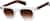 Angle view of Square Sunglasses 118923 in Clear thumbnail