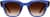 Front view of Square Sunglasses 119016 in Blue thumbnail