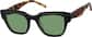 Angle view of Square Sunglasses 119021 in Black thumbnail