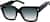 Angle view of Square Sunglasses 119221 in Black thumbnail
