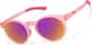 Angle view of Zunnies - Round Sunglasses 119519 in Pink thumbnail