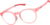Angle view of Zunnies - Round Sunglasses 119519 in Pink thumbnail