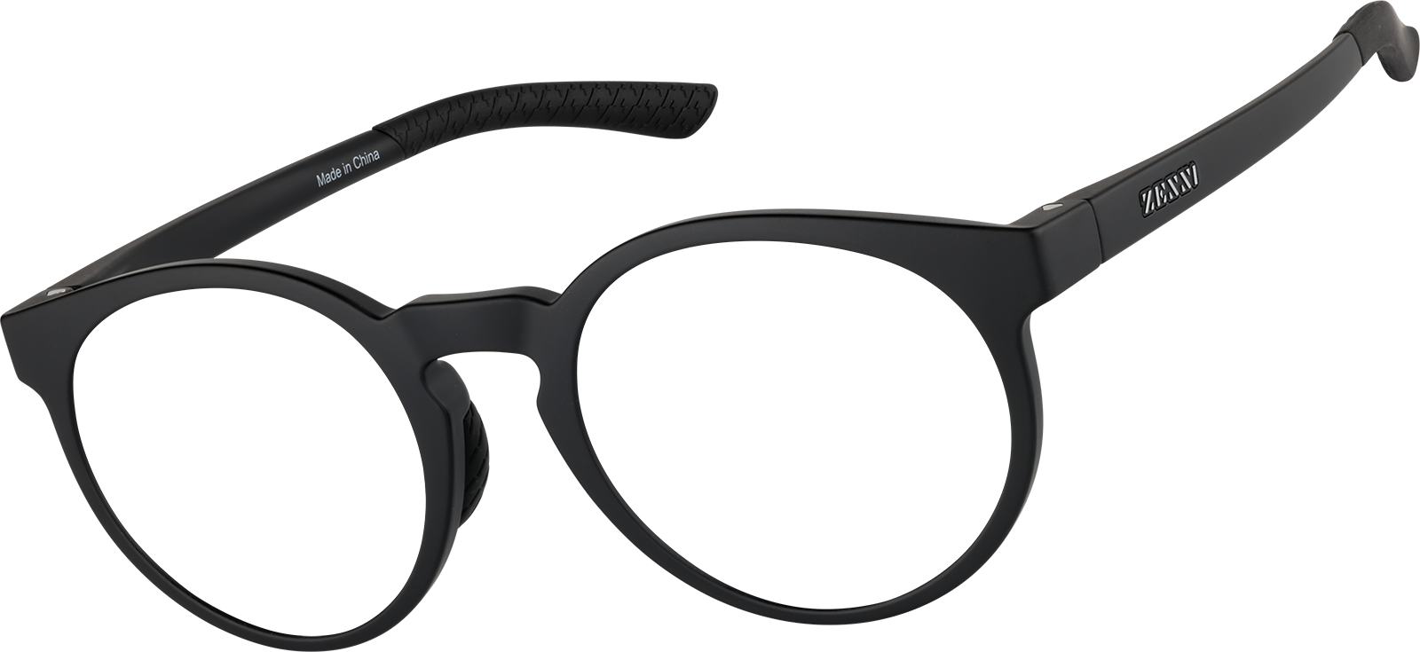 Angle view of Zunnies - Round Sunglasses 119521 in Black