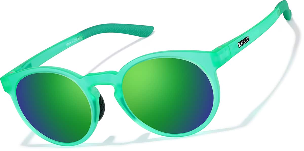 Orange Zunnies - Round Sunglasses #119542 | Zenni Optical