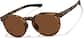 Angle view of Zunnies - Round Sunglasses 119525 in Tortoiseshell thumbnail