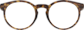 Front view of Zunnies - Round Sunglasses 119525 in Tortoiseshell thumbnail