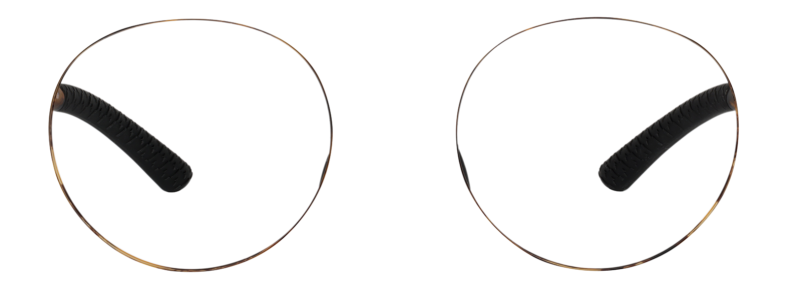 Front view of Zunnies - Round Sunglasses 119525 in Tortoiseshell